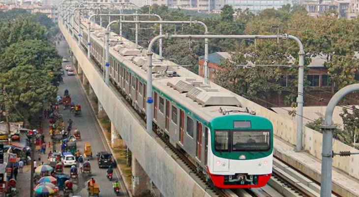 ঈদের ছুটিতে মেট্রোরেল চলাচলের নতুন সূচি